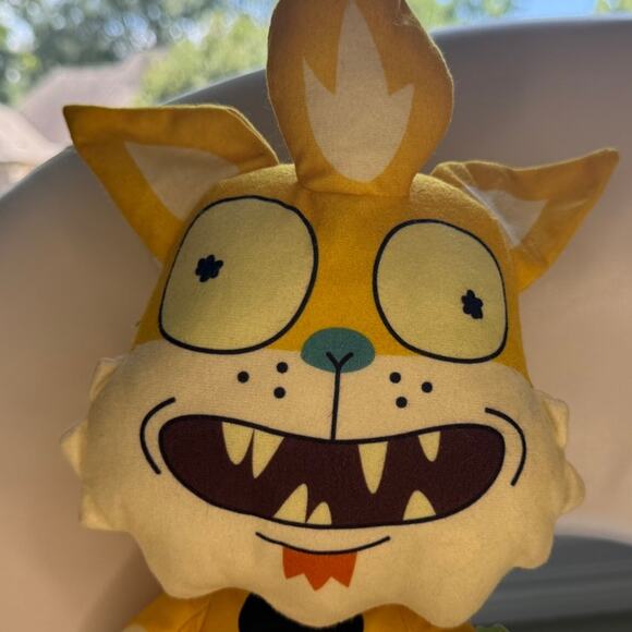 Rick and Morty Squanchy 9" Plush - New with Tags - Picture 2 of 7